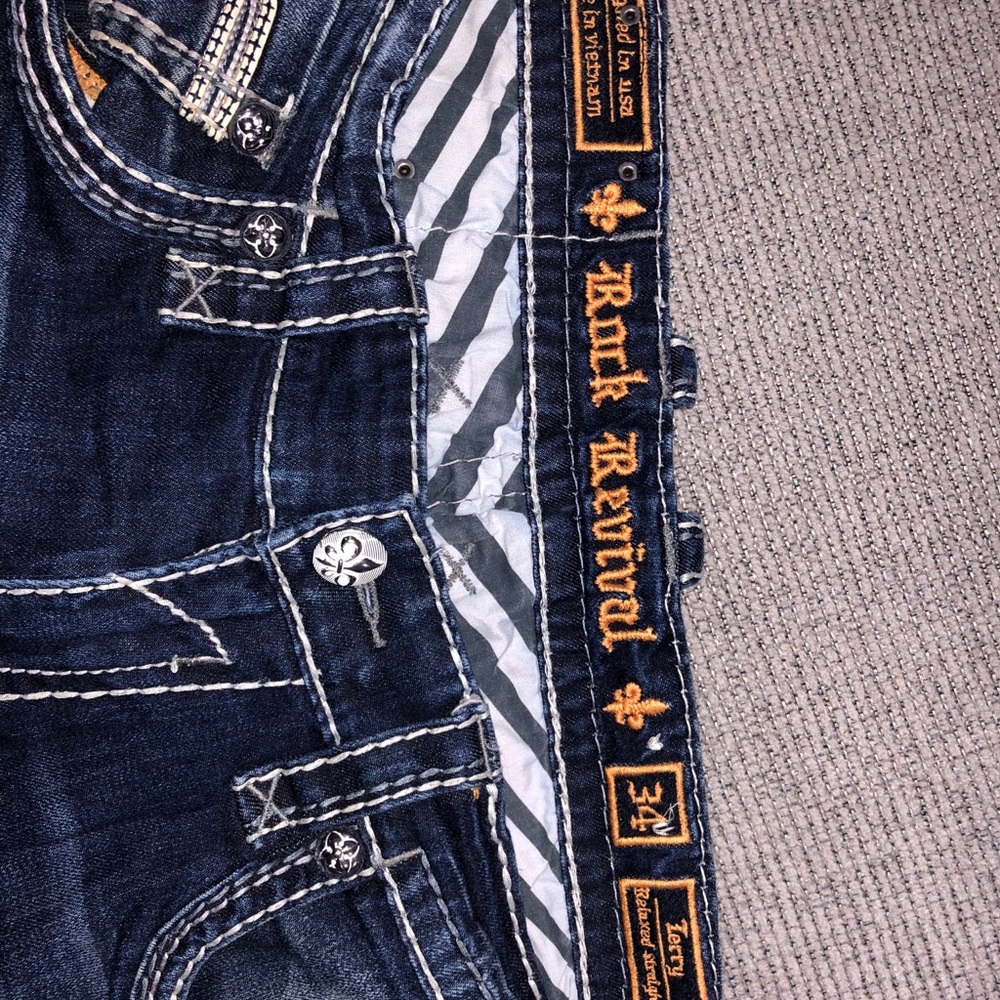 Rock Revival Jeans!! Size: 34 Great Condition!!!